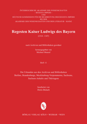 Regesten Kaiser Ludwigs des Bayern (1314-1347) | Bundesamt für magische Wesen