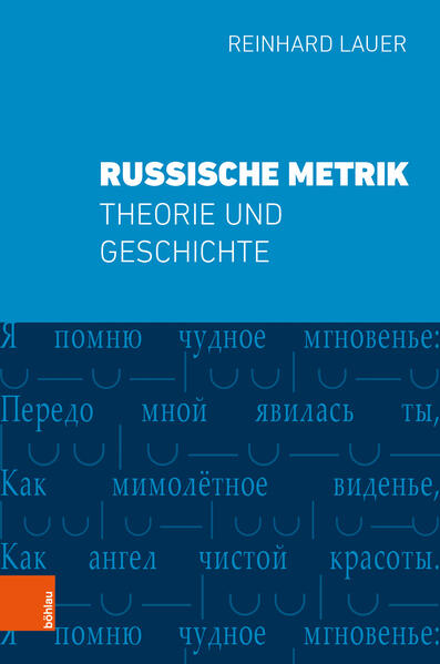 Russische Metrik: Theorie und Geschichte | Reinhard Lauer