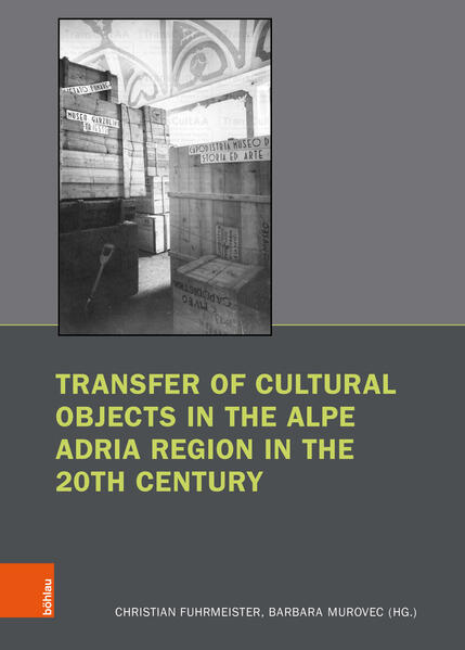 Transfer of Cultural Objects in the Alpe Adria Region in the 20th Century | Christian Fuhrmeister, Donata Levi, Martina Visentin, Francesca Coccolo, Dejan Ristić, Karin Leitner-Ruhe, Katharina Hüls-Valenti, Emanuele Pellegrini, Simona Greco, Valeria Toscano, Daria Brasca, Anneliese Schallmeiner, Albena Zlatanova, Susanne Kiel, Margherita Colusso, Helen Brunner, Maria Tischner, Barbara Kristina Murovec, Karin Šmid, Janez Premk, Ljerka Dulibić, Iva Pasini Tržec, Ivan Ferenčak, Elena Franchi