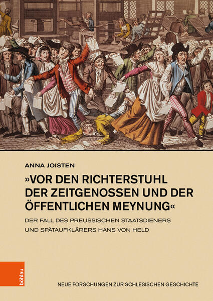 »vor den Richterstuhl der Zeitgenossen und der öffentlichen Meynung« | Anna Joisten