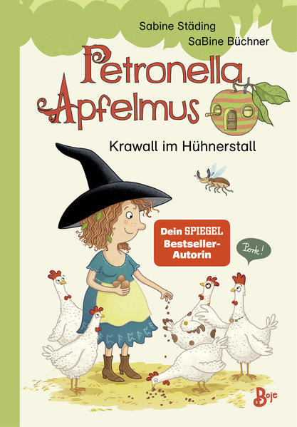 Im Garten von Petronella Apfelmus ist die Aufregung groß: Ein Kaninchen hat ein Loch in den Hühnerauslauf gebuddelt - und nun fühlen sich Nofretete & Co nicht mehr sicher in ihrem Stall! Tatsächlich ist die Sorge nicht unbegründet: Als es dunkel wird, kommt der alte Fuchs mit knurrendem Magen vorbei, um sich eins der Hühner zu schnappen. Wie gut, dass Apfelhexe Petronella mit ihrem Zauberstab nicht weit ist. Und so nimmt eine aufregende Nacht mit der vereinten Hilfe aller Gartenbewohner dann doch noch ein gutes Ende ...