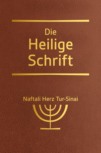 Die Bibel ist tief von der hebräischen Denkwelt geprägt. Der Jude Naftali Herz Tur-Sinai schuf eine Übersetzung des Alten Testaments, die auf tiefem Studium der Heiligen Schrift und der hebräischen Sprache beruht. So kommen die jüdisch-hebräischen Wurzeln ans Licht.