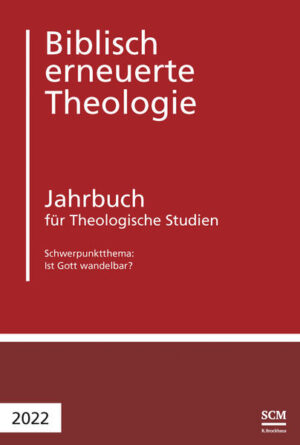 Die biblische Überlieferung enthält neben dem Bekenntnis zur Treue Gottes auch Motive, die eine Wandlungsfähigkeit Gottes nahelegen. Welche Erfahrungen macht Gott mit der Welt? Wie sind Aussagen zur Reue Gottes zu verstehen? Was ändert sich in Gottes Verhältnis zur Welt durch die Menschwerdung seines Sohnes? Und wie lässt sich verantwortlich von dem lebendigen und treuen Gott reden? Mit seinen Beiträgen zum Themenschwerpunkt führt der Band in die Auseinandersetzung um Verständnis, Problematik und Relevanz des Prädikats der Unwandelbarkeit Gottes hinein.