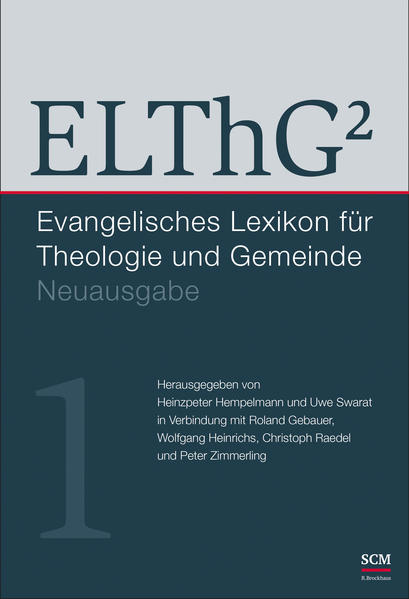 Das Evangelische Lexikon für Theologie und Gemeinde ist ein hochgeschätztes Standardwerk der Theologie. Nun wurde es komplett überarbeitet und auf den neuesten Stand der Forschung gebracht. Das neue ELThG² ist ein vierbändiges, breit angelegtes Lexikon, das alle Felder der Theologie aus protestantischer Perspektive in ökumenischem Horizont darstellt. Es richtet sich an Theologen in Wissenschaft und Praxis, kirchliche Mitarbeiter und theologisch interessierte Gemeindeglieder. Seine besonderen Kennzeichen sind die überkonfessionelle Ausrichtung, der interdisziplinäre Ansatz (Teilartikeln aus den Bereichen Biblische Theologie, Kirchengeschichte, Philosophie, Dogmatik, Ethik, Ökumene und Konfessionskunde, Missionswissenschaften, Soziologie sowie Praktische Theologie) und die Allgemeinverständlichkeit der Artikel.