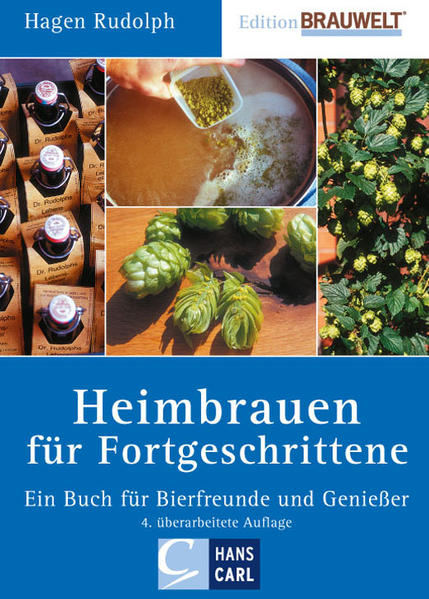 Heimbrauen liegt im Trend Diese Entwicklung ist erkennbar an dem wachsenden Angebot an Einstiegsliteratur und Seminaren zu diesem Thema. Hobbybrauer sind sehr kreativ, wenn es darum geht mit bescheidenen Mitteln Bier zu Hause zu brauen. Hierzu ist ein fundiertes Wissen erforderlich, doch die einschlägige Fachliteratur ist schwer zugänglich. Der Autor Hagen Rudolph schließt mit "Heimbrauen für Fortgeschrittene" die Lücke zwischen den Ratgebern der ersten Schritte auf der einen und dem Fachbuch auf der anderen Seite. Leicht verständlich beleuchtet er wichtige Schritte beim Bierbrauen. Dadurch gelingt es dem Leser Zusammenhänge zu verstehen, Fehler zu erkennen und die Einflussfaktoren richtig zu steuern. Somit kann der Hobbybrauer problemlos seine individuellen Bierrezepturen verwirklichen. In diesem Buch greift Hagen Rudolph auf seine lange Erfahrung als Hobbybrauer und Anbieter von Seminaren zum Thema Brauen für Anfänger und Fortgeschrittene zurück. Die Schwerpunkte - Rohstoffe des Bieres (Wasser, Hopfen, Malz) - wichtige Aspekte von der Würzebereitung bis zur Gärung und Lagerung - ausgewählte Bierrezepte als Basis für eigene Bierkreationen Zahlreiche Grafiken und Tabellen geben einen schnellen Überblick. Bierbrauen ist auch eine heitere Angelegenheit - dies erzählen die "Neue Geschichte des Bieres" und die "Ballade vom Bierbrauen".