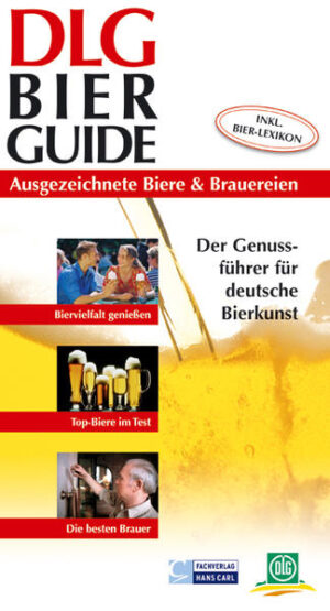 Der DLG-Bier-Guide entführt seine Leser auf eine Reise durch die deutsche Bierlandschaft und bietet allerlei Wissenswertes über das „fünfte Element“ der Deutschen und stellt die bekanntesten deutschen Biersorten vor. Topaktuelle Themen wie „Gesundheit“ und „Sensorik“ sind bisher mehr aus den Bereichen „Wein“ und „Spirituosen“ bekannt. Hier bietet der Bier-Guide etliche praktische Tipps, um auch in den eigenen vier Wänden eine erfolgreiche Bierprobe durchführen zu können, außerdem Anleitungen zur Geschmacksschulung, zum möglichen Erwartungshorizont und zum spezifischen Vokabular. Na, durstig geworden? Das können Sie ändern! Mit dem DLG-Bier-Guide bleiben zumindest auf diesem Gebiet keine Fragen mehr offen.