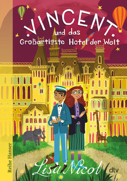 Wie Eiskugeln in der Waffel häufen sich in Vincents gewöhnlichem Leben die Überraschungen, als er zum Schuhputzer des Großartigsten Hotels der Welt gemacht wird. Wilder und fantastischer als jede afrikanische Savanne, Disneyland und Shangri-La zusammen lässt The Grand die aberwitzigsten Träume wahr werden. Doch Träume können überraschende Wendungen nehmen und bald ist Vincent hin- und hergerissen zwischen richtig und falsch, Freundschaft und Familie und den verlockendsten Wünschen. Und das, weil er plötzlich in die Zukunft schauen kann – was nicht immer ein Segen ist. Achtung: Dieses Buch enthält wahnsinnig süße Taschenhunde, Gäste, die auf Lamas reiten oder mit Jetpacks fliegen, Schokoladenbrunnen und Schuhe, die Bach spielen!