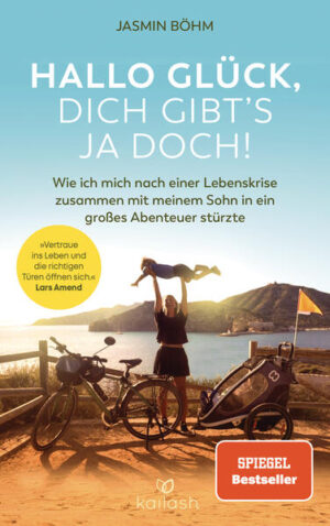 "Vertraue ins Leben und die richtigen Türen öffnen sich." Lars Amend »Soll das mein Leben sein?«, fragt sich Jasmin Böhm als sie nach einem Nervenzusammenbruch in der Badewanne aufwacht. In der Liebe versagt, im Job versagt, als Mutter versagt, hat die Alleinerziehende jegliche Hoffnung verloren. Bis ein fast vergessenes Versprechen am Sterbebett ihrer geliebten Mutter sie dazu bewegt, die Reißleine zu ziehen: Trotz finanzieller Hürden, Zukunftsängste und Gegenwind aus dem Familienkreis nimmt Jasmin all ihren Mut zusammen und kündigt ihre drei Jobs. Sie wagt einen Neuanfang, der ihr Leben für immer verändern wird. Mit ihrem zweijährigen Sohn im Anhänger begibt sie sich auf eine abenteuerliche Fahrradtour von Offenbach bis nach Südspanien. Während dieser Reise ins Glück gelingt es ihr, das kostbare Band zu ihrem Sohn noch enger zu knüpfen und dem Leben wieder voll zu vertrauen. Mit einem Vorwort von Lars Amend.