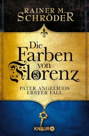 1489 im Florenz der Medici. Seit Wochen bangt der angesehene Freskenmaler Pater Angelico um eine Lieferung Lapislazuli, die er zur Herstellung der kostbaren Farbe Ultramarin benötigt. Doch dann findet Angelico seinen säumigen Lieferanten erhängt auf. Selbstmord? Commissario Scalvetti von der gefürchteten Geheimpolizei ist davon überzeugt. Doch das kann und darf nicht sein, denn ohne einen Schuldigen wird der Mönch Angelico nie das von Lorenzo de’ Medici geliehene Gold zurückerstatten können! Mit Scharfsinn und florentinischem Witz, unterstützt von seinem naiven Novizen Bartolo, beginnt er zu ermitteln, begegnet einer faszinierenden Frau - und schwebt kurz darauf in Todesgefahr …