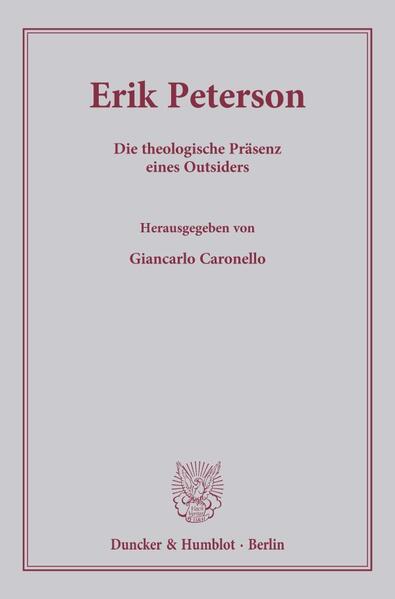 Der vorliegende Band, der nicht nur die Beiträge des Erik Peterson gewidmeten römischen Symposiums und die Grußworte enthält, sondern auch einige eigens für ihn gefertigte Texte, dokumentiert, wie unterschiedlich man sich gegenwärtig auf einen großen Neutestamentler, Patristiker und katholischen Theologen des vergangenen Jahrhunderts beziehen kann-die Exegeten und Historiker prüfen, ob Sichtweisen auf ihre Vergangenheit ihren eigenen Sichtweisen entsprechen, und halten je nach Temperament wie Standort mehr die Übereinstimmungen oder mehr die Differenzen fest zwischen heutigen Sichtweisen über Judenchristen, Enkratiten, die Briefe des Apostels Paulus und die antiken Konzeptionen von Martyrium oder die Gnosis. Papst Benedikt XVI. setzt seine eigenen theologischen Schwerpunkte zu dem Werk eines Konvertiten in Beziehung, der in Rom mancherlei Skepsis und offener Ablehnung begegnete. Es ist solcher Pluralismus der Rezeption vermutlich nicht allein eine Folge der expressionistischen Form, in der Peterson-streng antisystemisch und darin auch antisystematisch-Gedanken oft aphoristisch und leicht chaotisch präsentiert entfaltet