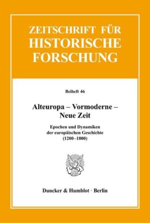 Alteuropa  Vormoderne  Neue Zeit. | Bundesamt für magische Wesen