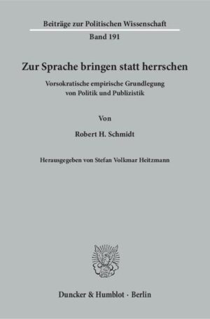 Zur Sprache bringen statt herrschen. | Bundesamt für magische Wesen