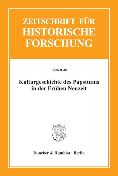 Kulturgeschichte des Papsttums in der Frühen Neuzeit. | Bundesamt für magische Wesen