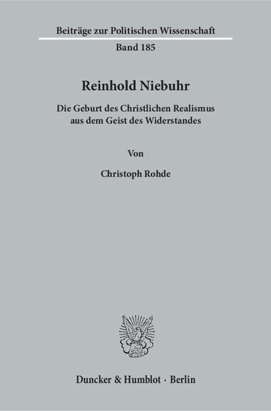 Reinhold Niebuhr. | Bundesamt für magische Wesen