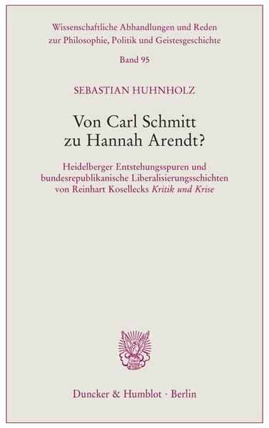 Von Carl Schmitt zu Hannah Arendt? | Bundesamt für magische Wesen