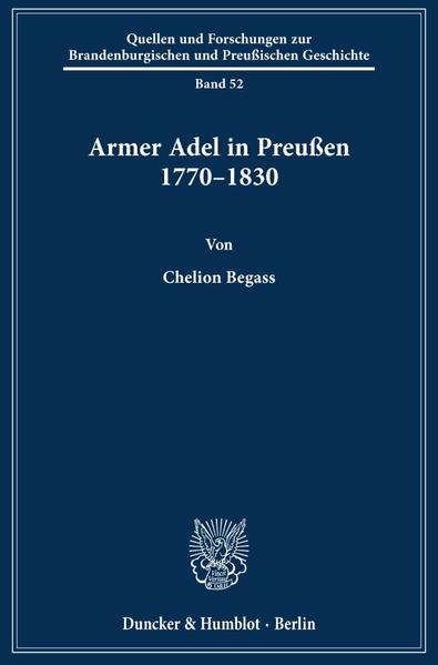 Armer Adel in Preußen 17701830. | Bundesamt für magische Wesen