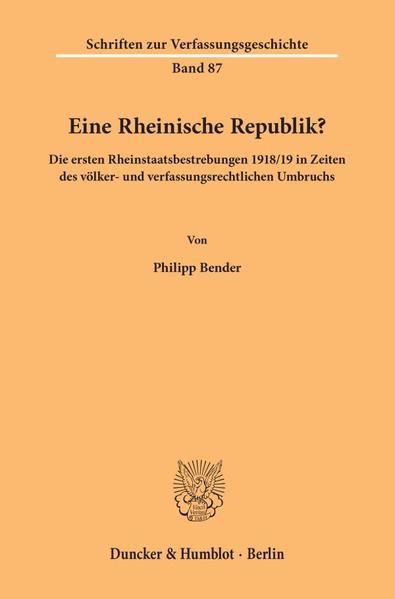 Eine Rheinische Republik? | Bundesamt für magische Wesen