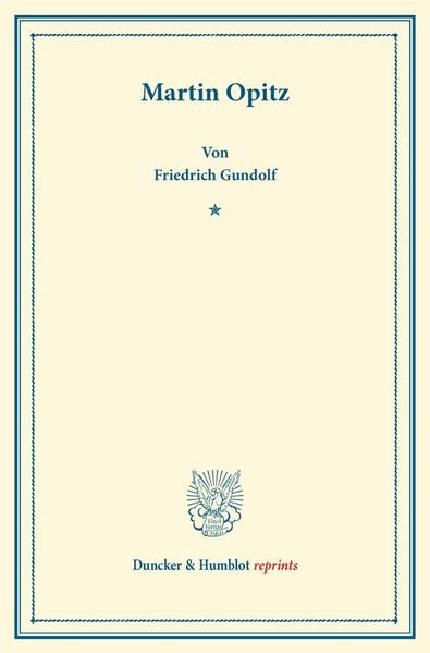 Martin Opitz. | Bundesamt für magische Wesen