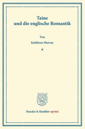 Taine und die englische Romantik. | Bundesamt für magische Wesen