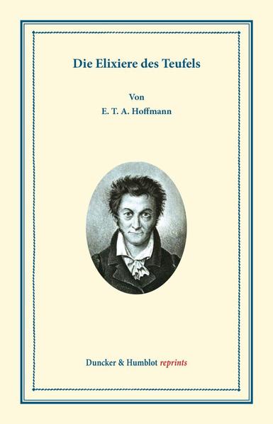 Mit »Die Elixiere des Teufels« schuf E. T. A. Hoffmann den Schauerroman der Schwarzen Romantik par excellence. Im Zentrum der Handlung steht die Figur des Kapuzinermönchs Medardus. Dessen fiktive Memoiren schildern seinen verschlungenen Lebensweg hin zu unheimlichen Schauplätzen und oftmals grotesk komischen Situationen, in denen sich Wahnvorstellungen und Realität zu vermischen scheinen. Während zu Beginn die vermeintlichen Elixiere des Teufels zum Katalysator der Handlung werden, treiben grausame Verbrechen, unerfüllte Leidenschaft, überraschende Wendungen, ein wiederkehrender Doppelgänger sowie die Auflösung eines geheim gehaltenen Familienfluchs die Handlung weiter voran. Von einem Besuch eines Kapuzinerklosters in Bamberg beeindruckt, verfasste E. T. A. Hoffmann »Die Elixiere des Teufels« in wenigen Wochen. Als literarische Vorlage diente Hoffmann »The Monk« von Matthew Gregory Lewis, die im Text ausdrücklich erwähnt wird. In zwei Teilen 1815 und 1816 bei Duncker & Humblot erschienen, und in einem raffinierten, doppelbödigen und oftmals komischen Stil verfasst, wurden seinerzeit die literarischen Qualitäten des Romans als Trivialliteratur verkannt. Dem vorliegenden Reprint diente die 1827 erschienene Ausgabe, die erstmals beide Teile in einem Band vereinte, als Vorlage.