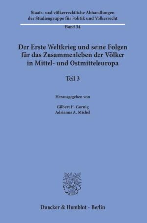 Der Erste Weltkrieg und seine Folgen für das Zusammenleben der Völker in Mittel- und Ostmitteleuropa. | Bundesamt für magische Wesen