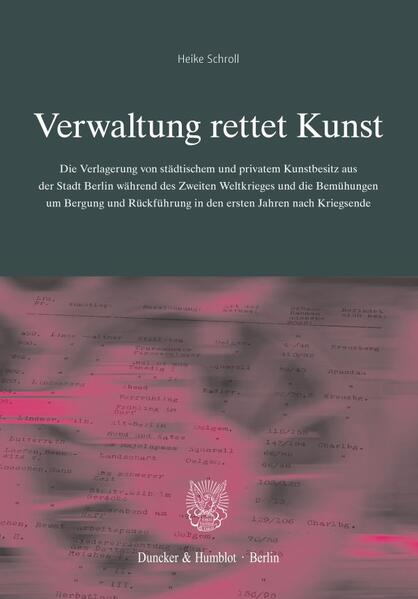 Verwaltung rettet Kunst. | Heike Schroll