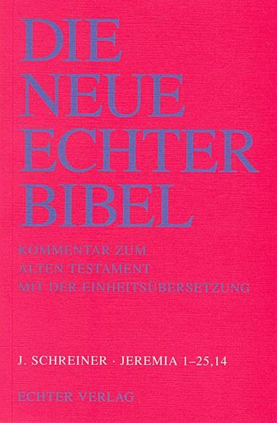 DIE NEUE ECHTER BIBEL ist seit langem der erste katholische Kommentar zum Alten Testament im deutschen Sprachbereich. DIE NEUE ECHTER BIBEL dient allen, die das Alte Testament besser kennenlernen möchten, besonders denen, die den Reichtum an alttestamentlichen Lesungen, den uns die erneuerte Liturgie geschenkt hat, für sich oder für andere erschließen wollen.