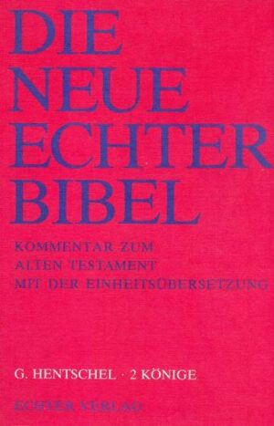 DIE NEUE ECHTER BIBEL ist seit langem der erste katholische Kommentar zum Alten Testament im deutschen Sprachbereich. DIE NEUE ECHTER BIBEL dient allen, die das Alte Testament besser kennenlernen möchten, besonders denen, die den Reichtum an alttestamentlichen Lesungen, den uns die erneuerte Liturgie geschenkt hat, für sich oder für andere erschließen wollen.