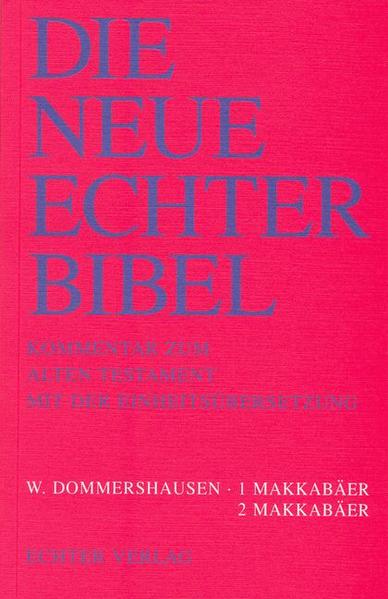 DIE NEUE ECHTER BIBEL ist seit langem der erste katholische Kommentar zum Alten Testament im deutschen Sprachbereich. DIE NEUE ECHTER BIBEL dient allen, die das Alte Testament besser kennenlernen möchten, besonders denen, die den Reichtum an alttestamentlichen Lesungen, den uns die erneuerte Liturgie geschenkt hat, für sich oder für andere erschließen wollen.