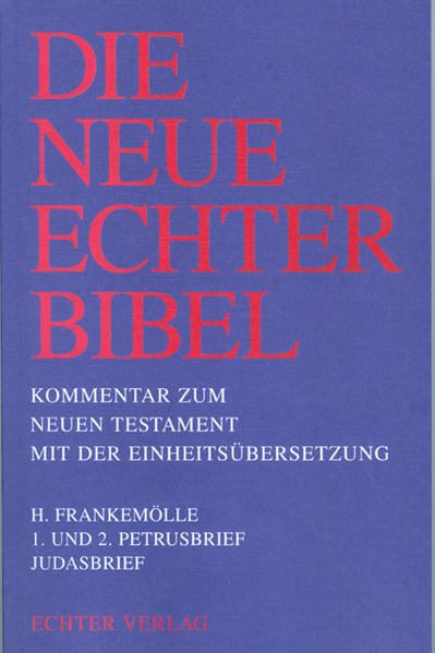 DIE NEUE ECHTER BIBEL übernimmt den Text der Einheitsübersetzung. Die Einheitsübersetzung wurde geschaffen für Liturgie, Verkündigung, Schule und Studium. Sie wurde in die Lektionare, das Stundenbuch und die Schulbibeln aufgenommen. DIE NEUE ECHTER BIBEL ist deshalb eine große Hilfe für alle, die mit der Einheitsübersetzung umgehen. Band 18/20 Der ERSTE und ZWEITE PETRUSBRIEF, der JUDASBRIEF: die Briefe sind in hohem Maße situationsgebundene und pastoralorientierte Versuche, das christliche Selbstverständnis und die Praxis der angesprochenen Leser im Übergang zur nachapostolischen Zeit zu verändern. Der vorliegende Kommentar zielt daher auf die Auslegung der damaligen Kommunikationssituation, wodurch sich erstaunliche Parallelen zu gegenwärtigen Fragen eröffnen (die schwierige Situation einzelner Christen und von christlichen Gemeinden als religiöse Minorität in nichtchristlicher Umgebung im Ersten Petrusbrief, scharfe Polemik gegen praktizierte und theoretische Gottlosigkeit der eingeschlichenen Irrlehrer im Judasbrief, Kampf gegen die behauptete Ohnmacht Gottes und gegen einen praktizierten Atheismus im Zweiten Petrusbrief).