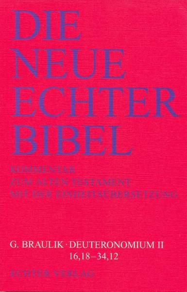 DIE NEUE ECHTER BIBEL ist seit langem der erste katholische Kommentar zum Alten Testament im deutschen Sprachbereich. DIE NEUE ECHTER BIBEL dient allen, die das Alte Testament besser kennenlernen möchten, besonders denen, die den Reichtum an alttestamentlichen Lesungen, den uns die erneuerte Liturgie geschenkt hat, für sich oder für andere erschließen wollen. DIE NEUE ECHTER BIBEL übernimmt den Text der Einheitsübersetzung. Die Einheitsübersetzung wurde geschaffen für Liturgie, Verkündigung, Schule und Studium. Sie wurde in die Lektionare, das Stundenbuch und die Schulbibeln aufgenommen. Die Neue Echter Bibel ist deshalb eine große Hilfe für alle, die mit der Einheitsübersetzung umgehen. DIE NEUE ECHTER BIBEL informiert präzise und knapp über den gegenwärtigen Stand der Exegese, ohne die Fachdiskussion lang und breit wiederzugeben. Sie ist auf das theologische Verständnis des Textes und auf die Erfassung seines Kerygmas angelegt.