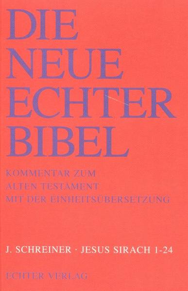 DIE NEUE ECHTER BIBEL ist seit langem der erste katholische Kommentar zum Alten Testament im deutschen Sprachbereich. DIE NEUE ECHTER BIBEL dient allen, die das Alte Testament besser kennenlernen möchten, besonders denen, die den Reichtum an alttestamentlichen Lesungen, den uns die erneuerte Liturgie geschenkt hat, für sich oder für andere erschließen wollen. DIE NEUE ECHTER BIBEL übernimmt den Text der Einheitsübersetzung. Die Einheitsübersetzung wurde geschaffen für Liturgie, Verkündigung, Schule und Studium. Sie wurde in die Lektionare, das Stundenbuch und die Schulbibeln aufgenommen. Die Neue Echter Bibel ist deshalb eine große Hilfe für alle, die mit der Einheitsübersetzung umgehen. DIE NEUE ECHTER BIBEL informiert präzise und knapp über den gegenwärtigen Stand der Exegese, ohne die Fachdiskussion lang und breit wiederzugeben. Sie ist auf das theologische Verständnis des Textes und auf die Erfassung seines Kerygmas angelegt.