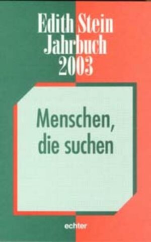 Edith Stein Jahrbuch | Bundesamt für magische Wesen