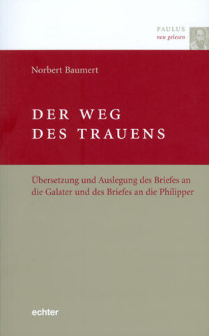 „Paulus neu gelesen“-mit dieser neuen Reihe legt Norbert Baumert seine in über 45 Jahren erarbeitete, veränderte Sicht der Paulusbriefe nun in einer Gesamtschau vor
