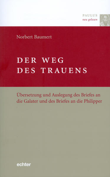 „Paulus neu gelesen“-mit dieser neuen Reihe legt Norbert Baumert seine in über 45 Jahren erarbeitete, veränderte Sicht der Paulusbriefe nun in einer Gesamtschau vor