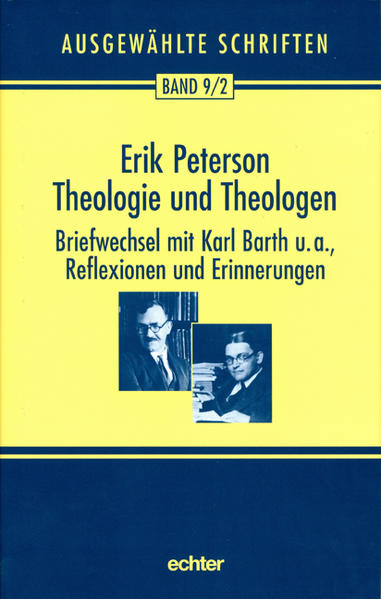 Band 9/2: „Kürzlich war Karl Barth bei mir, um mir zu sagen, dass er eine unglückliche Liebe zu mir habe und gerne ins Reine kommen möchte“, berichtete Erik Peterson 1922. Der Austausch zwischen beiden gewährt einen bewegenden Einblick in die Bemühungen zweier hochkarätiger Theologen, sich über Theologie und Kirche in der Gegenwart zu verständigen. Dieser Briefwechsel bildet das Herzstück des Bandes. Ergänzt wird er durch Tagebuchaufzeichnungen, autobiographische Texte sowie die abgründigen Briefe Petersons an Theodor Haecker, außerdem durch Korrespondenzen mit Rudolf Bultmann, Hans Urs von Balthasar, Gerardus van der Leeuw, Friedrich Heiler, Oscar Cullmann u.a. So bietet dieser Band die Chronik einer aufwühlenden religiösen Biographie zwischen 1910 bis 1960, abgerundet von Erinnerungen an Peterson aus der Feder vieler Weggefährten.