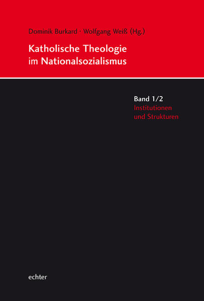 Der zweite Teilband der Reihe „Katholische Theologie im Nationalsozialismus“ enthält Beiträge zu den theologischen Einrichtungen in Braunsberg, Breslau, Brixen, Frankfurt-Sankt Georgen, Fulda, Gurk-Klagenfurt, Linz, Paderborn, Prag/Olmütz/Leitmeritz und St. Pölten. Das Werk enthält außerdem Beiträge über die mit Romano Guardini besetzte Weltanschauungsprofessur in Berlin, die philosophisch-theologischen Ausbildungsstätten der Orden und Kongregationen sowie über die nationalsozialistische „Fachabteilung Römisch-Katholische Kirche“ in Eisenach. Die Entwicklungsprozesse und Schwierigkeiten der einzelnen Institutionen werden auf archivalischer Grundlage erarbeitet beziehungsweise spiegeln den aktuellen Forschungsstand wider. Enthalten ist auch ein Gesamtregister für beide Teilbände.