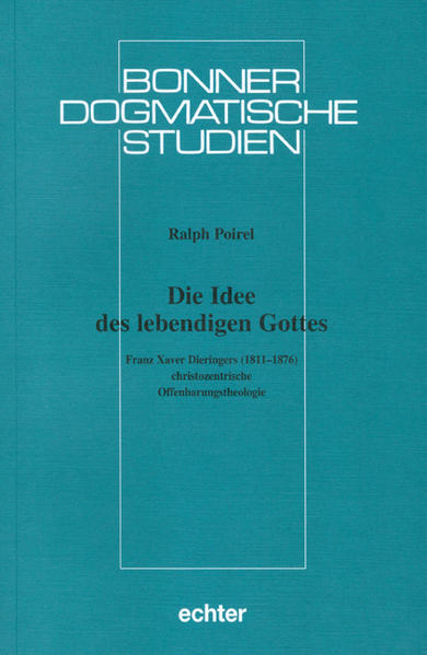 Franz Xaver Dieringer (1811-1876) war fast drei Jahrzehnte Professor für Dogmatik an der Bonner Katholisch-Theologischen Fakultät. Er galt als enger Vertrauter des Kölner Kardinals Johannes Geissel und deshalb als Parteigänger der 'Ultramontanen'. Dennoch votierte er gegen die Dogmatisierung der päpstlichen Unfehlbarkeit. Nach Beendigung des Ersten Vatikanum unterwarf sich Dieringer im Unterschied zu fast allen seiner Bonner Kollegen der Forderung nach Anerkennung des neuen Dogmas, gab zugleich aber seine Professur in Bonn auf und wurde einfacher Pfarrer. Die vorliegende Arbeit erhebt das theologische Profil dieser einflussreichen Gestalt des 19. Jahrhunderts. Stark geprägt vom Denken der Tübinger Schule, besonders von Johann Sebastian von Drey und Franz Anton Staudenmaier, überwindet Dieringer die vorgestanzten Bahnen der Neuscholastik. Seine Offenbarungstheologie darf als ebenso wegweisend gelten wie seine Verhältnisbestimmung von Schrift, Tradition und kirchlichem Lehramt.