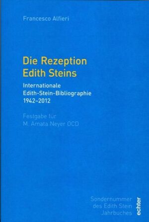 „Diese Bibliographie ist eine Meisterleistung“ (Hanna-Barbara Gerl-Falkovitz). Sie enthält die gesamte Primärliteratur von Edith Stein-Grundwerke (ESW) und Grundwerke von Edith Stein in der neuen „Edith Stein Gesamtausgabe“ (ESGA)-sowie die in der ganzen Welt entstandenen Übersetzungen ihrer Werke