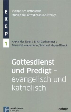 In den EKGP erscheinen Monografien und Sammelbände, die den Zusammenhang zwischen katholischen und evangelischen Forschungen zu Gottesdienst und Predigt in den Blick nehmen. Dabei geht es sowohl um interkonfessionelle als auch um interdisziplinäre Gesichtspunkte. In Band 1 skizziert Michael Meyer-Blanck die fruchtbare Spannung zwischen Ritus und Rede auf dem Hintergrund des ökumenischen Gespräches in der Praktischen Theologie. Benedikt Kranemann zieht eine Bilanz der ökumenischen Liturgiewissenschaft seit der Konzilskonstitution 'Sacrosanctum Concilium' des 2. Vatikanischen Konzils 1963. Erich Garhammer beschreibt fruchtbare Spannungen und auszubauende Verbindungen zwischen den beiden Disziplinen Pastoraltheologie und Liturgiewissenschaft. Alexander Deeg entfaltet die systematischen Aspekte von Gottesdienst und Predigt im Hinblick auf das Programm einer evangelischen Fundamentaltheologie. Eine kommentierte Literaturübersicht zum evangelisch-katholischen Stand des Gespräches beschließt den Band.