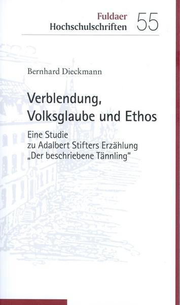 Will man die Handlung von Adalbert Stifters Erzählung „Der beschriebene Tännling“ zusammenfassen, so mag einem die Schlichtheit die Sprache verschlagen: ein dörfliches Eifersuchtsdrama, das durch das Eingreifen der schmerzhaften Mutter Maria glimpflich ausgeht. So ist es verständlich, dass viele Kritiker die Trivialität dieser Novelle beklagt haben. Demgegenüber hebt Bernhard Dieckmann in seinen Ausführungen hervor, dass diese Einfachheit als künstlerische Absicht zu verstehen ist. So einfältig die Handlung zu sein scheint, so differenziert wird sie erzählt und damit auch künstlerisch legitimiert. Stifter würdigt die Volksfrömmigkeit, hebt ihr Ethos von Gewaltverzicht und einfachem Leben hervor und betont-durchaus der Aufklärung verbunden-die Einheit von Religion, Ethos und Natur.