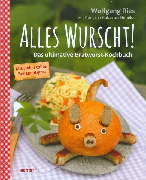 „Alles Wurscht“ - das heißt in Franken erst einmal „Alles Bratwurst“. Und dieses „fränkische Grundnahrungsmittel“ kann nicht nur als „Drei im Weggla“ oder Meterbratwurst verzehrt werden! Wolfgang Ries hat in zahllosen Selbstversuchen überraschende Variationen origineller und kreativer Rezepte und Zubereitungsarten erprobt. Seinen pfiffigen Ideen und Rezepte lassen sich auch von ungeübten Köchen leicht umsetzen und sind der Knüller auf Grillfeten, Kinderparties und überall dort, wo die Bratwurst auf den Grill oder in die Pfanne kommt. Schmackhaft und mit gesunden und frischen Zutaten werden in diesem Buch Schildkröten, Affenschaukeln und viele andere lustige Kreationen aus der Bratwurst serviert. Mehr zur kreativen Werkstattt von Wolfgang Ries finden Sie unter: www.lagerwolfgang.de