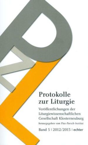 Das Augustiner Chorherrenstift Klosterneuburg bei Wien hat große liturgiegeschichtliche Bedeutung und ist bis heute ein Zentrum liturgischen und liturgiewissenschaftlichen Arbeitens. Das Jahrbuch weiß sich der großen wissenschaftlichen Tradition des Chorherrenstiftes Klosterneuburg verpflichtet, das im Jahr 2014 seine vor 900 Jahren erfolgte Gründung feiern kann. In den 20er bis 50er Jahren wurde es im Vorfeld des Zweiten Vatikanischen Konzils mit Pius Parsch (1884-1954) zum Ausgangspunkt der Volksliturgischen Bewegung und zum Wegbereiter der Liturgiereform der Weltkirche. Das „Pius-Parsch-Institut für Liturgiewissenschaft und Sakramententheologie“ sowie die „Liturgiewissenschaftliche Gesellschaft Klosterneuburg“ haben hier ihren Sitz, und die liturgiepastorale Arbeit für den Großstadtbereich der Erzdiözese Wien hat seit mehreren Jahrzehnten hier einen ihrer Schwerpunkte. Mit dem vorliegenden Band 5 der „Protokolle zur Liturgie“ werden im ersten Teil Arbeiten aus dem weiten Feld heutiger Liturgiewissenschaft und im zweiten Teil Arbeiten mit Bezug zur Praxis liturgischen Feierns veröffentlicht. Er enthält Beiträge von Andreas Redtenbacher (Klosterneuburg/Vallendar), Verena Hammes (Koblenz), Thomas Arnold (Aachen), Rudolf Pacik (Salzburg), Helmut Krätzl (Wien), Georg Sporschill (Rumänien/Moldawien), Franz Karl Schwarzmann (Langenzersdorf), Peter Zitta (Wien) und Josef Höchtl (Klosterneuburg).