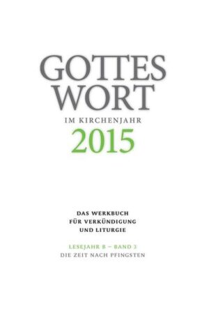 Gottes Wort im Kirchenjahr, das Werkbuch für Verkündigung und Liturgie, ist die bewährte Hilfe zur Gestaltung von Eucharistiefeiern und Wort-Gottes-Feiern. Für jeden Sonn- und Festtag bietet Gottes Wort im Kirchenjahr:-Anregungen und Texte zur Liturgie-Liedvorschläge aus dem Gotteslob-Einführungsworte in Eucharistiefeier und Wort-Gottes-Feier-Hinführungen zu den Schriftlesungen-Fürbitten-eine Predigtvorlage zur Lesung (AT/ NT im Wechsel)-eine Predigtvorlage zum Evangelium-eine Kurzpredigt als Lesepredigt für die Wort-Gottes-Feier-eine Kinderpredigt mit Vorschlägen zur Eröffnung und Fürbitten-weitere Texte und Anregungen zur Gestaltung der Eucharistiefeier und Wort-Gottes-Feier Außerdem gehören Predigten und Gottesdienstentwürfe für besondere Gelegenheiten zum Repertoire von Gottes Wort im Kirchenjahr.