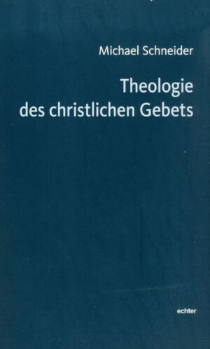 In seiner Reflexion über das Gebet, dem Grundakt christlicher Existenz, entfaltet Michael Schneider eine theo-anthropologische bzw. trinitätstheologische Grundlegung des Gebetes im Leben Jesu, der den Menschen in das ihm eigene Gebet zum Vater einführt. Dabei stellt er heraus, dass sich das christliche Gebet grundlegend von Vollzügen des Betens und der Kontemplation in anderen Religionen unterscheidet. Die Spezifika erklären sich aus seiner christologischen und pneumatologischen Begründung wie auch dem Studium der Heiligen Schrift und der Feier der Liturgie