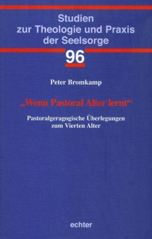 Was können wir in Gesellschaft und Kirche von und mit Menschen im Vierten Alter lernen? Wie können wir gemeinsam mit ihnen Gesellschaft und Kirche gestalten? Wie kann ein Lernen mit und von Menschen im Vierten Alter aussehen? Wie können alte Menschen in ihrem Lernen durch die Pastoral gefördert werden und wie kann Pastoral von alten Menschen lernen? Aus der Perspektive des Vierten Alters und auf der Grundlage eines pastoraltheologischen und eines geragogischen Selbstverständnisses werden Impulse für Pastoral, Pastoraltheologie und Geragogik entwickelt. Ziel ist eine geragogische, d.h. lernende Pastoral. Dabei geht es um Lebensthemen alter Menschen und Lernfelder und Lernorte der Pastoral. Die fördernde Begleitung (alter) Menschen, das Lernen von- und miteinander, wird als gemeinsames Anliegen der Pastoralgeragogik vorgestellt.