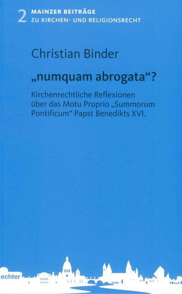 Sowohl Papst Benedikt XVI. als auch Franziskus,Papst haben sich zur Frage der Wiederzulassung der liturgischen Feiern nach dem Missale von 1962 geäußert. Ging es jenem dabei um eine Integration traditionalistischer Kreise in die lateinische Kirche und um eine-seiner Meinung nach-notwendige Verbesserung der liturgischen Ästhetik, so Letzterem um eine dem aggiornamento dienende Feier der Heilsgeheimnisse der Kirche. Seit dessen Enzyklika Evangelii gaudium ist etwas Ruhe eingekehrt. Die theologischen und rechtlichen Fragen bleiben freilich offen und verdienen eine vertiefte Untersuchung. Dem hat sich Christian Binder detailliert in seiner Quellenanalyse zugewandt und das Für und Wider in dieser Diskussion einander kritisch gegenübergestellt und in eine eigene Stellungnahme münden lassen. Die Arbeit bietet nicht nur eine auch für den fachlichen Laien gut verständliche Analyse der Quellen, sondern auch eine darauf basierende engagierte Positionsbestimmung, mit der die fachwissenschaftliche Diskussion bereichert wird.