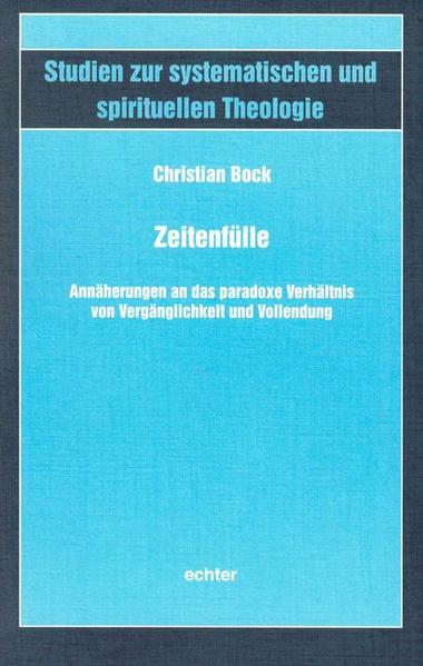 Nicht nur in den Geisteswissenschaften, der Kunst und Kultur des 20. Jahrhunderts ist die Komplexität und Vieldimensionalität der Zeit zu einem wichtigen Thema geworden. Dabei zeigt sich, dass die Frage nach der Zeit nicht restlos zu beantworten ist. Zeit ist wesentlich Geheimnis. Die Untersuchung wendet sich verschiedenen philosophischen und theologischen Konzeptionen des 20. Jahrhunderts zu (u.a. Heidegger, Ricoeur, Rahner, Balthasar, Pannenberg), deren Ansätze die Vielschichtigkeit der zeitlichen Schöpfung ernstnehmen und die deshalb für eine komplexe Sichtweise auf das Phänomen Zeit plädieren. Interpretationsschlüssel dabei ist der Begriff der Perichorese (= gegenseitigen Durchdringung), der die unterschiedene Einheit von Chronos, Kairos und Pleroma aufdeckt und sie von der zeitlichen Existenz Jesu Christi her auf die Gegenwart des dreifaltigen Gottes transparent macht.