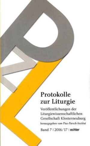 Band 7 der »Protokolle zur Liturgie« enthält aktuelle Beiträge zu liturgiewissenschaftlichen, historischen und biblischen Themen sowie zur Ökumene im Jahr des Reformationsgedenkens.-Georg Braulik, Die Erneuerung der Liturgie und das Alte Testament-Rudolf Pacik, Einrichtung von Kirche und Altarraum in den Vor-Fassungen der Liturgiekonstitution-Augustinus Karl Wucherer-Huldenfeld, Besinnliches zu »Marschkolonne oder Kreis ?«-Andreas Redtenbacher, Heimat: eine liturgisch-theologische und pastoraldiakonische Herausforderung-Pius Maurer, Die Bedeutung der »alten Orden« für die Liturgie der Kirche-Walter Kasper, Theologie als Dienst am Glauben-Helmut Krätzl, Ökumene und Reformationsgedenken in Österreich-Michael Bünker, Ökumene der Gaben : vom Miteinander zum Füreinander-Was wir voneinander lernen-Alfred Ehrensperger, Sinn und Unsinn eines Reformationsjubiläums-Helga Maria Wolf, Passion und Emotion. Kreuzwege-Kalvarienberge-Heilige Gräber-Otto Urban, Liturgiereform-das Ziel erreicht?-Johann Pock, Kraft aus der Wurzel. Predigt zu Jes 11,1-10 und SC 10-Egon Kapellari, Predigt beim Jahresgedenkgottesdienst für Pius Parsch