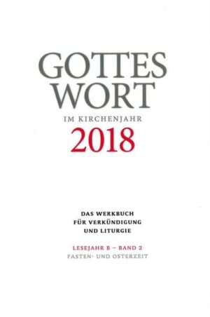 Gottes Wort im Kirchenjahr, das Werkbuch für Verkündigung und Liturgie, ist die bewährte Hilfe zur Gestaltung von Eucharistiefeiern und Wort-Gottes-Feiern. Für jeden Sonn- und Festtag bietet Gottes Wort im Kirchenjahr:-Anregungen und Texte zur Liturgie-Liedvorschläge aus dem Gotteslob-Einführungsworte in Eucharistiefeier und Wort-Gottes-Feier-Hinführungen zu den Schriftlesungen-Fürbitten-eine Predigtvorlage zur Lesung (AT/NT im Wechsel)-eine Predigtvorlage zum Evangelium-eine Kurzpredigt als Lesepredigt für die Wort-Gottes-Feier-eine Kinderpredigt mit Vorschlägen zur Eröffnung und Fürbitten-weitere Texte und Anregungen zur Gestaltung der Eucharistiefeier und Wort-Gottes-Feier Außerdem gehören Predigten und Gottesdienstentwürfe für besondere Gelegenheiten zum Repertoire von Gottes Wort im Kirchenjahr.